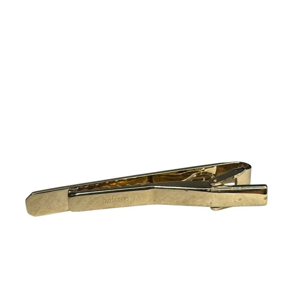 Burberrys Vintage Gold Tie Clip - Picture 2 of 4